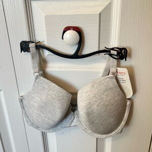 Warner's Woman's Lightly Lined Under-Wire Bra Grey T-Shirt Bra Size 32DD NWT